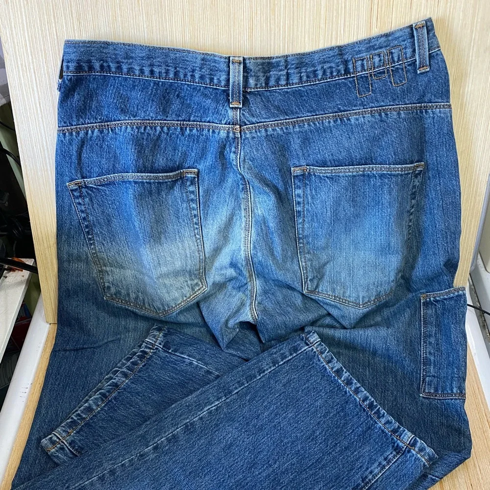 Mossimo Mossissue Men's Six Pocket Blue Jeans Size 34/30 Gently Used - Picture 7 of 8